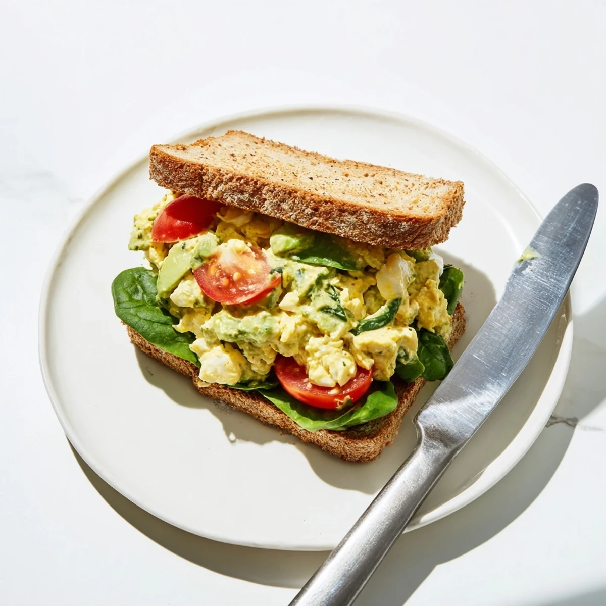 Avocado Egg Salad Sandwich