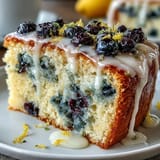 Lemon Blueberry Spring Cake