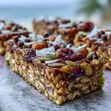 Nut-Free Granola Bars Honey Oats