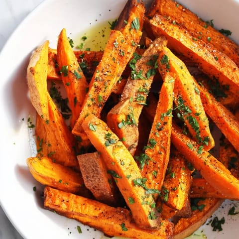 Sweet Potato Fries Crispy